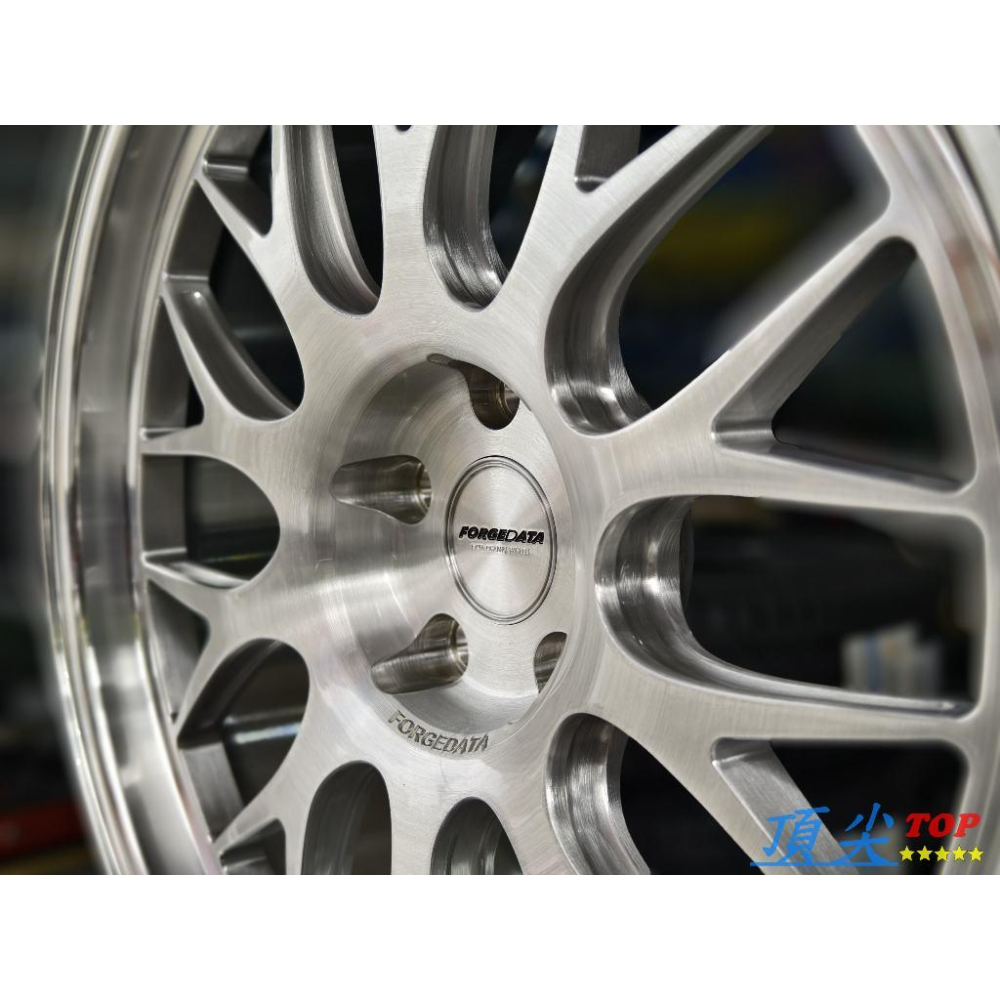 【頂尖】全新 DATA鋁圈 FD04鍛造客製化鋁圈 髮絲銀鋁圈19吋鋁圈/20吋鋁圈/21吋鋁圈 類RAYS 21A樣式-細節圖4
