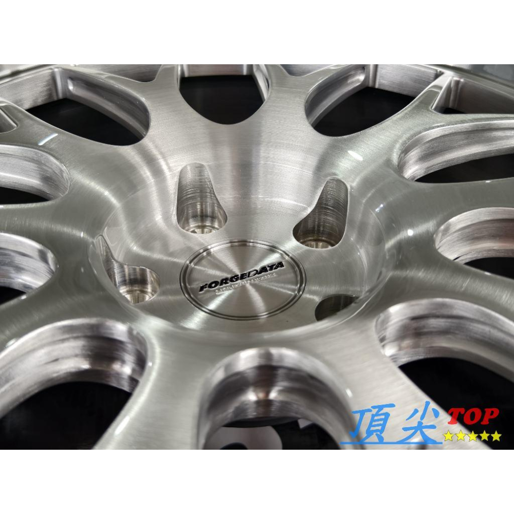 【頂尖】全新 DATA鋁圈 FD04鍛造客製化鋁圈 髮絲銀鋁圈19吋鋁圈/20吋鋁圈/21吋鋁圈 類RAYS 21A樣式-細節圖5