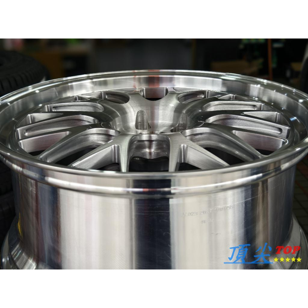 【頂尖】全新 DATA鋁圈 FD04鍛造客製化鋁圈 髮絲銀鋁圈19吋鋁圈/20吋鋁圈/21吋鋁圈 類RAYS 21A樣式-細節圖6