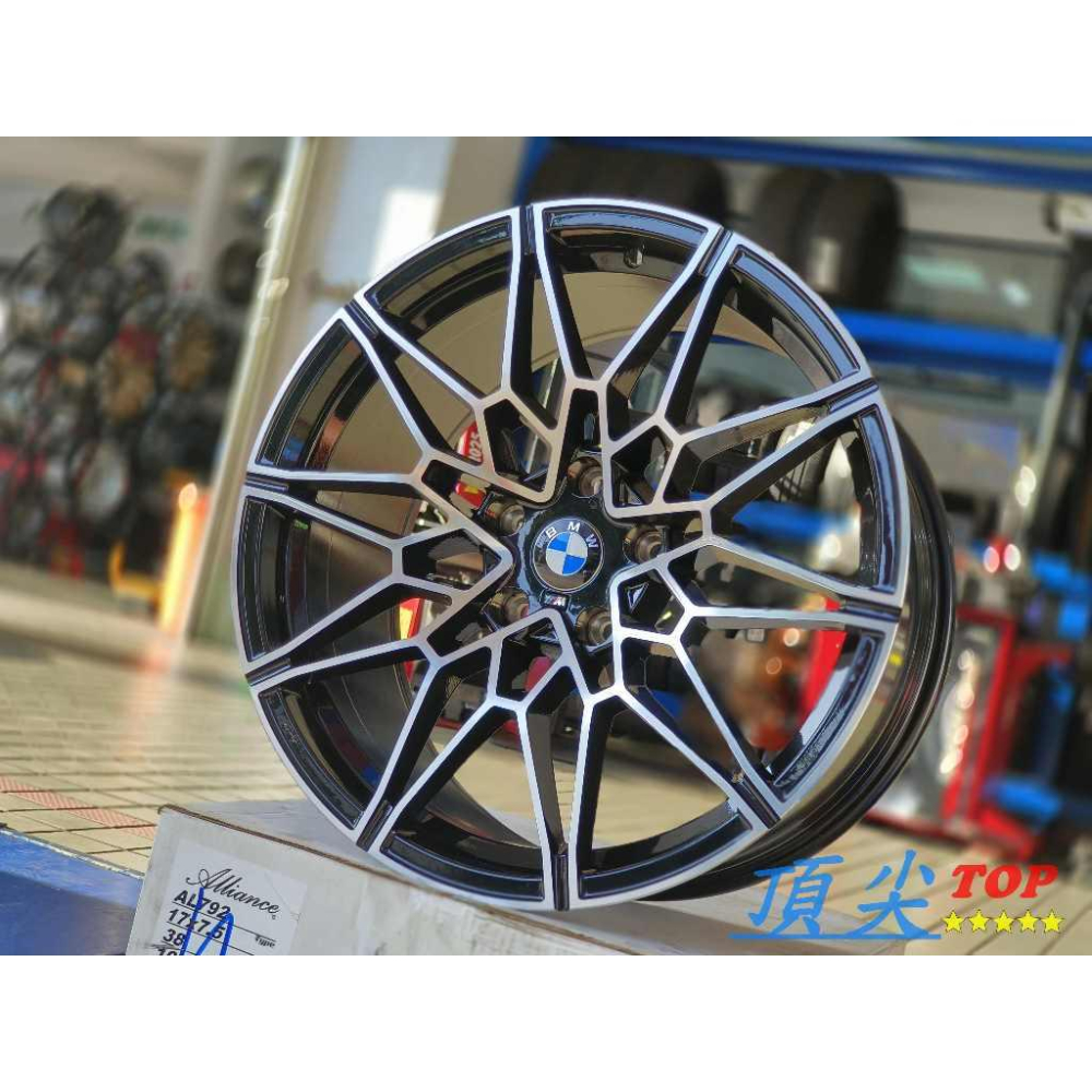 【頂尖】全新 19寸鋁圈 類BMW G82鋁圈 5X120 8.5J+9.5J 前後配鋁圈 BMW 5X120鋁圈-細節圖2