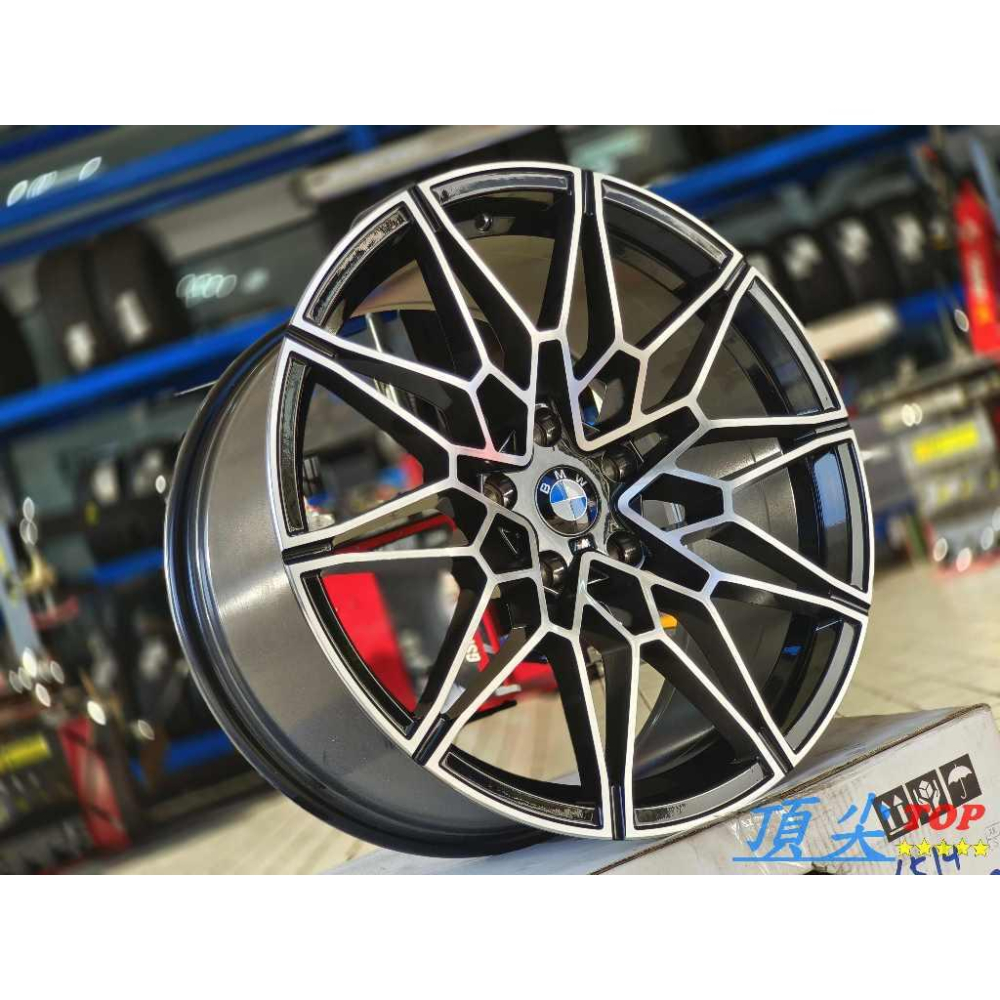 【頂尖】全新 19寸鋁圈 類BMW G82鋁圈 5X120 8.5J+9.5J 前後配鋁圈 BMW 5X120鋁圈-細節圖3