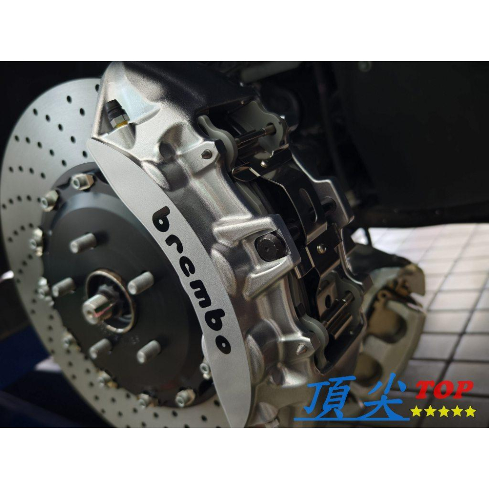 【頂尖】全新brembo卡鉗BREMBO ZL1卡鉗+380mm全浮動碟盤 Toyota Sienna卡鉗 大六活塞卡鉗-細節圖3