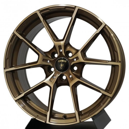 【頂尖】全新17吋鋁圈 TU07D 7.5j 5x114.3/5x112/5x108 17吋旋壓鋁圈 重量7.7kg古銅