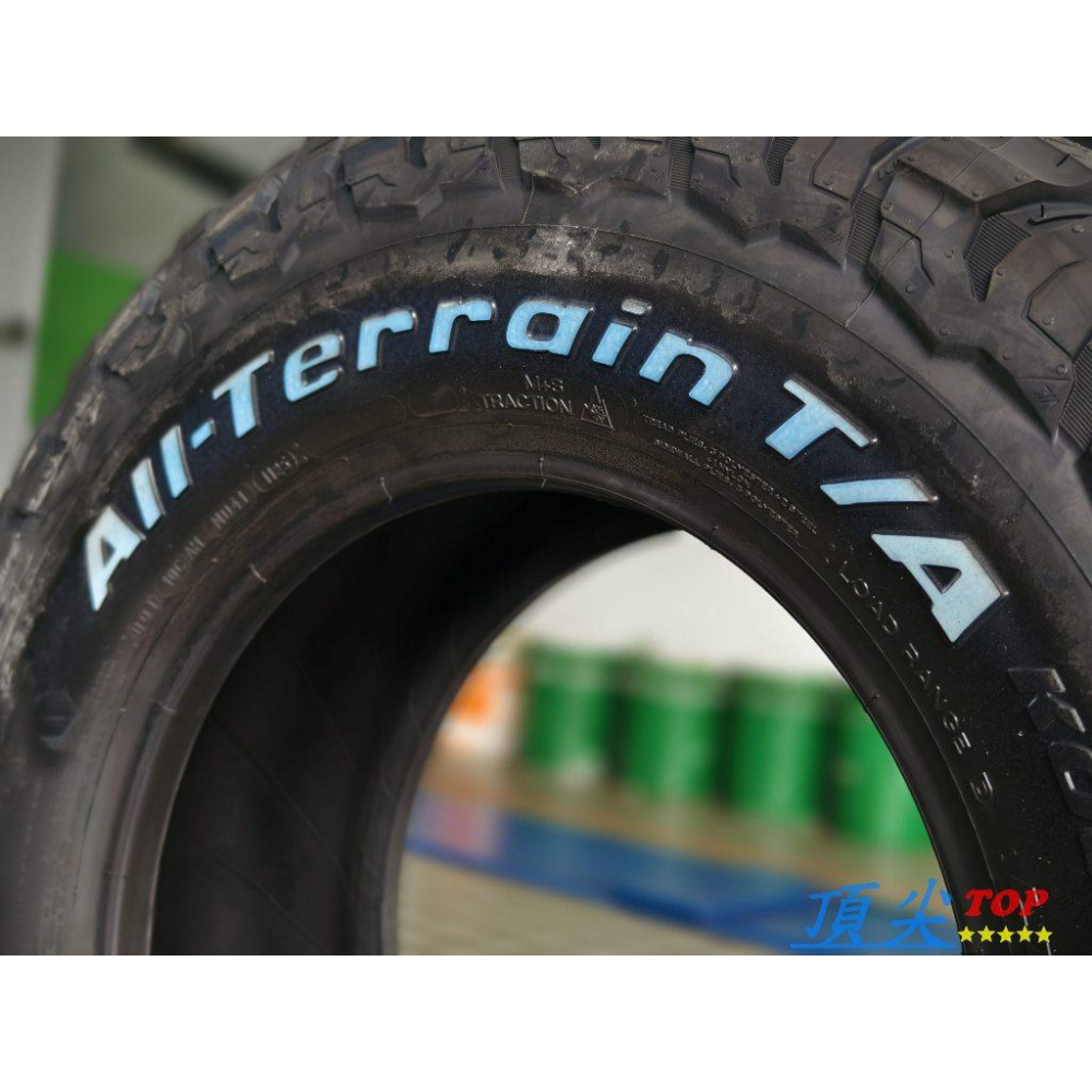 【頂尖】全新BFGoodrich輪胎KO3/百路馳輪胎KO3/全地形輪胎/ALL-TERRAIN/百陸馳AT胎/越野胎-細節圖4