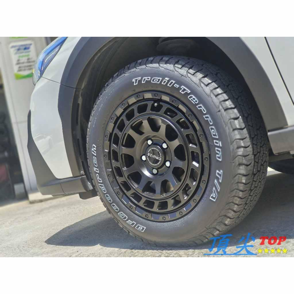 【頂尖】全新鋁圈 越野鋁圈 17吋越野框 CRUIZE SWAMPER 5X114.3/5X112/5X120高載重鋁圈-細節圖2