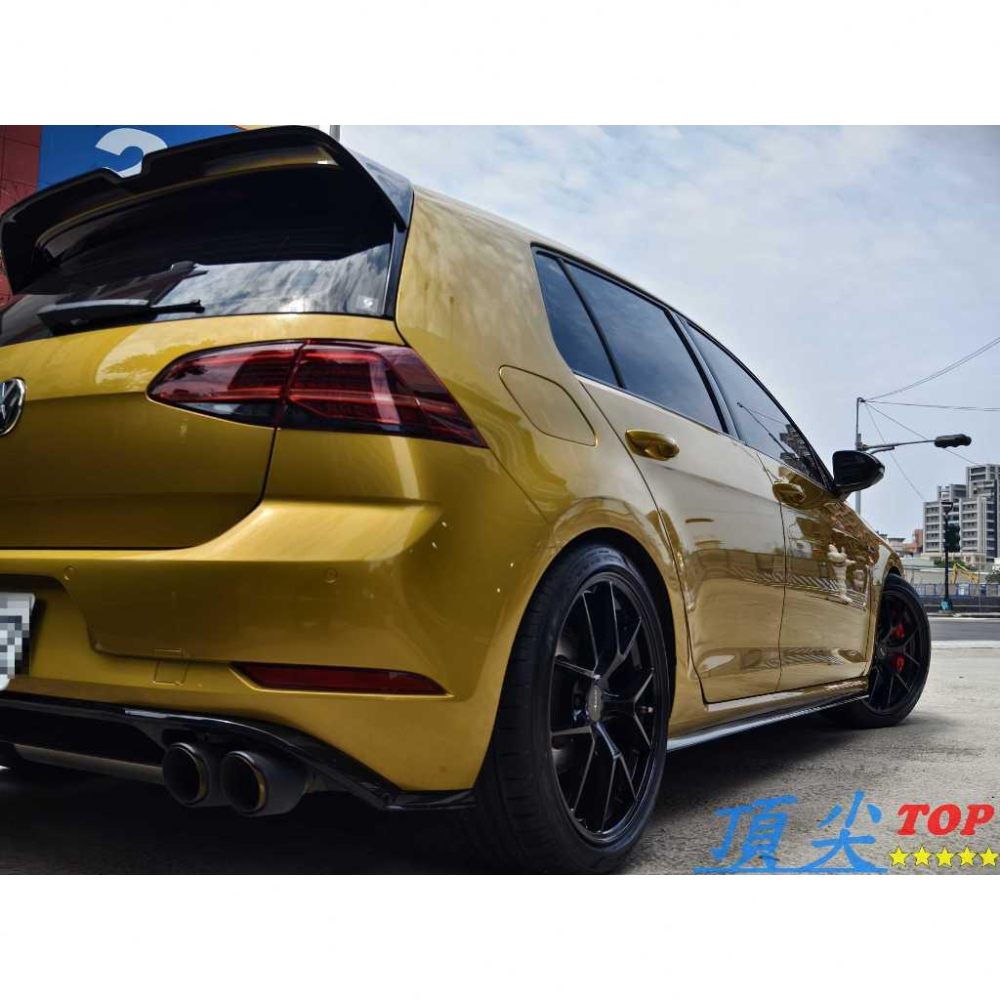 【頂尖】全新Advanti鋁圈 N808M 18吋鋁圈 8J ET40 5X112 18吋旋壓鋁圈 GOLF鋁圈實車照-細節圖4