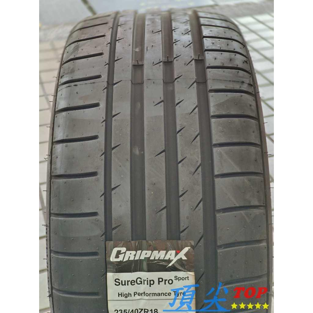 【頂尖】全新 泰國GM輪胎 235/40-18 性能胎/泰國製造/磨耗280 FOCUS輪胎 GripMax輪胎-細節圖3