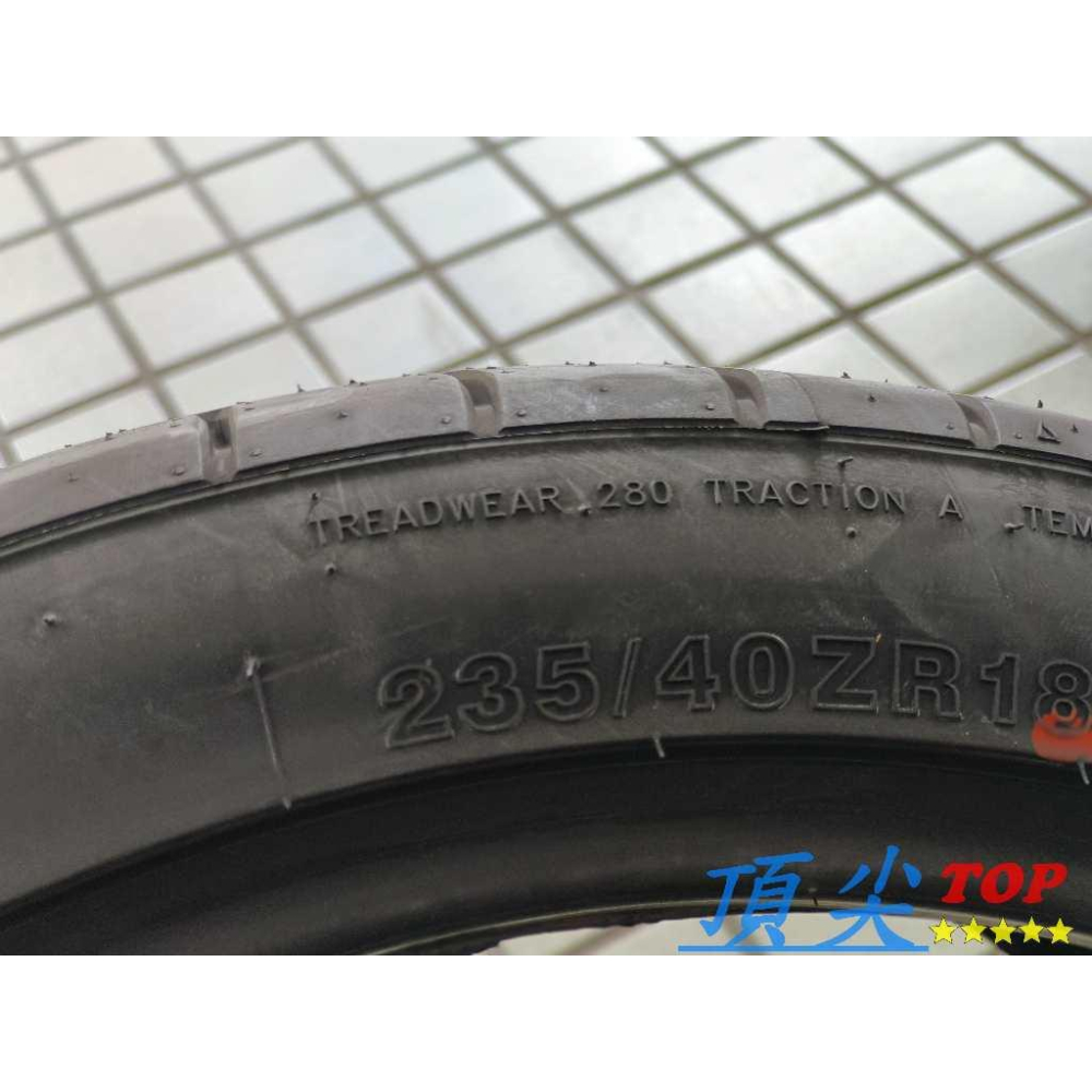 【頂尖】全新 泰國GM輪胎 235/40-18 性能胎/泰國製造/磨耗280 FOCUS輪胎 GripMax輪胎-細節圖4