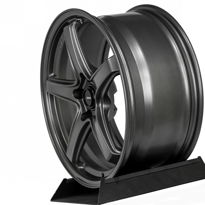 【頂尖】全新KONIG NEOFORM 18吋鋁圈 8.5j 5x108/5x114.3/5x112/5x120 平光灰-細節圖2
