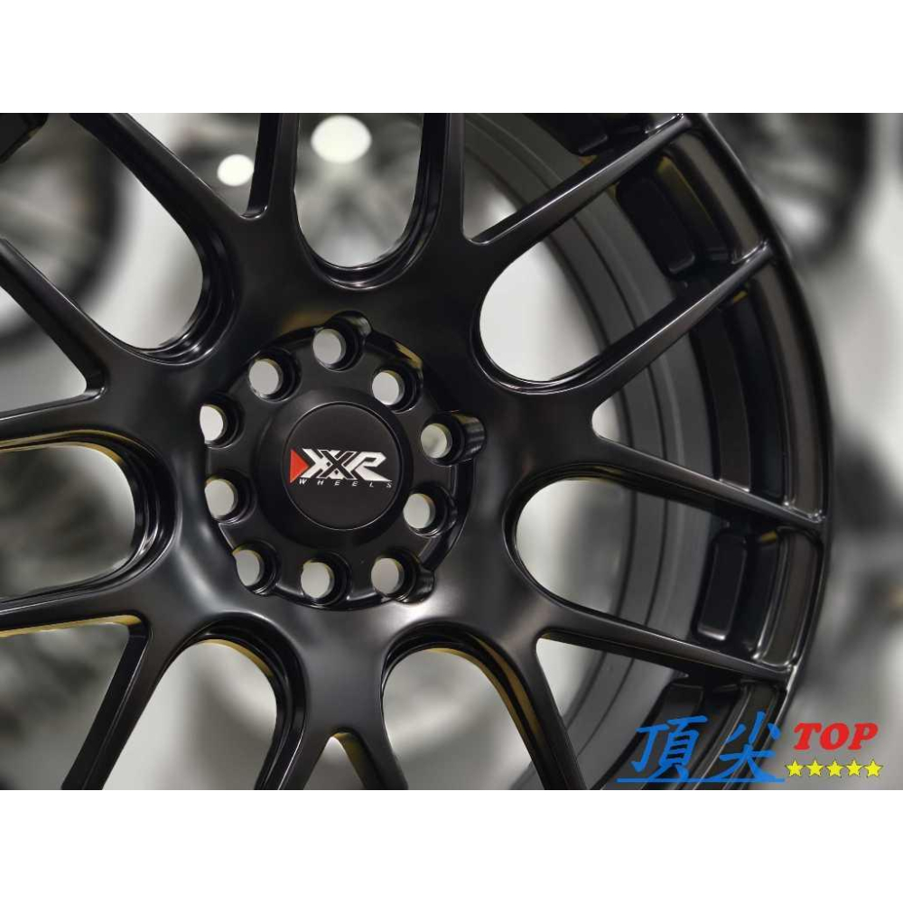 【頂尖】全新XXR鋁圈 XXR530 17吋鋁圈5X114.3/5X100 7J ET40平光黑 美國XXR鋁圈-細節圖3