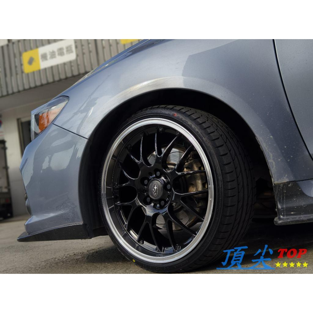 【頂尖】全新 類RSGT鋁圈 19吋鋁圈 8.5J 5X114.3 ET45 深唇鋁圈/海拉風鋁圈 Levorg鋁圈照-細節圖3