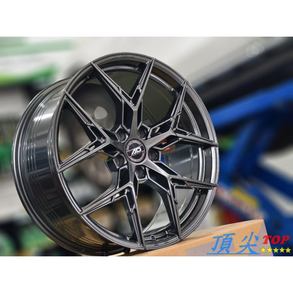 【頂尖】全新ADwheels鋁圈 19吋旋壓鋁圈 5X112/5X114.3 8.5J ET40 AD鋁圈ADF-501-細節圖2