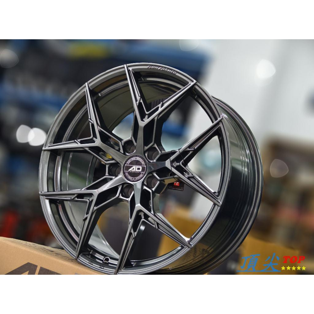 【頂尖】全新ADwheels鋁圈 19吋旋壓鋁圈 5X112/5X114.3 8.5J ET40 AD鋁圈ADF-501-細節圖3