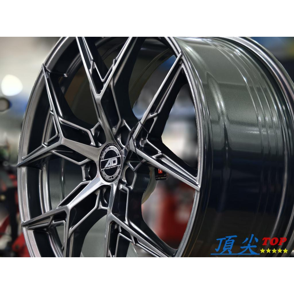 【頂尖】全新ADwheels鋁圈 19吋旋壓鋁圈 5X112/5X114.3 8.5J ET40 AD鋁圈ADF-501-細節圖4