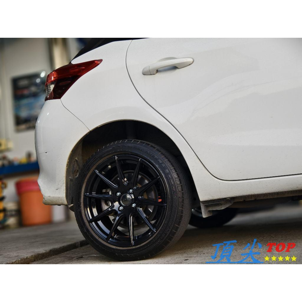 【頂尖】全新鋁圈 SI鋁圈 S881 16吋鋁圈 4X100/5X100/5X114.3 YARIS鋁圈實車照片-細節圖3