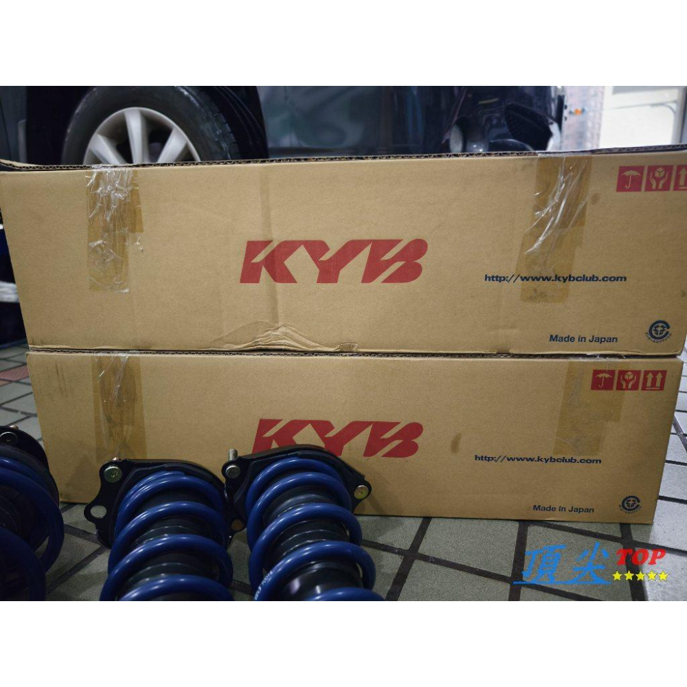 【頂尖】全新KYB避震器KYB NEW-SR/運動型避震器/KYB藍桶+台製配件總成避震器 WISH避震器/KYB藍桶-細節圖2