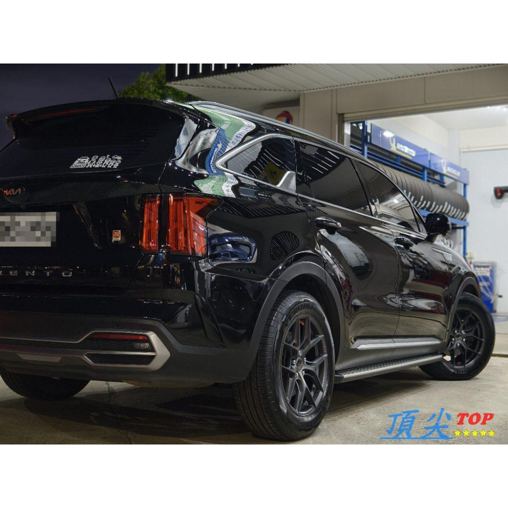 【頂尖】全新 SI鋁圈 EP10 18吋鋁圈 5X114.3 8J ET40 平光鐵灰  Kia Sorento鋁圈照-細節圖7