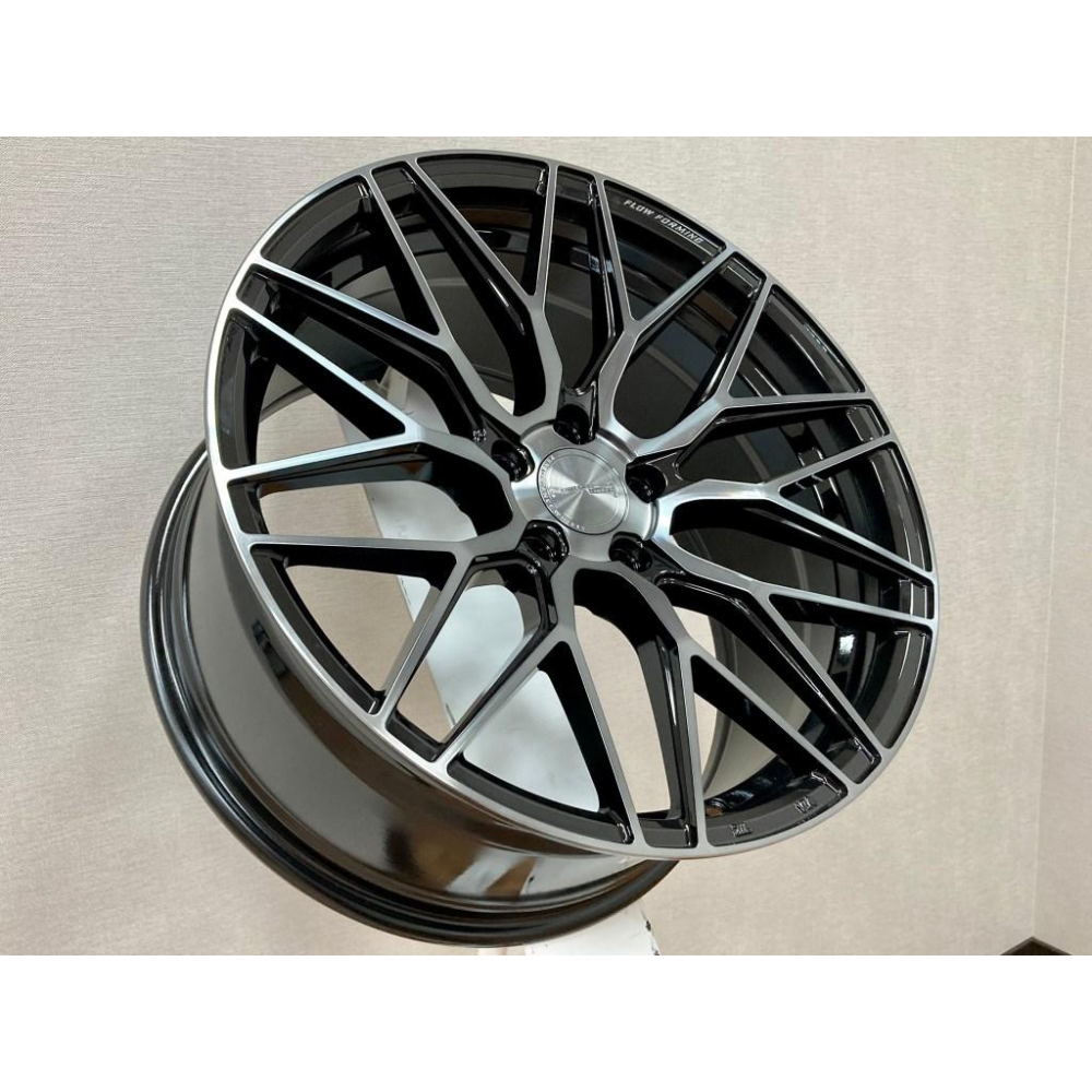 【頂尖】全新MAHOM鋁圈 MFF-1 19吋鋁圈 8.5J 5X114.3/5X112/5X120/5X108透明亮黑-細節圖2