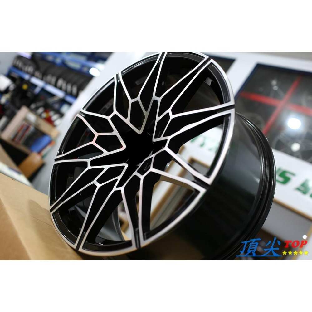 【頂尖】全新類 BMW G82 M4 原廠19吋鋁圈 前後配 5X120 8.5 9.5J 黑色車面 現貨供應中-細節圖3