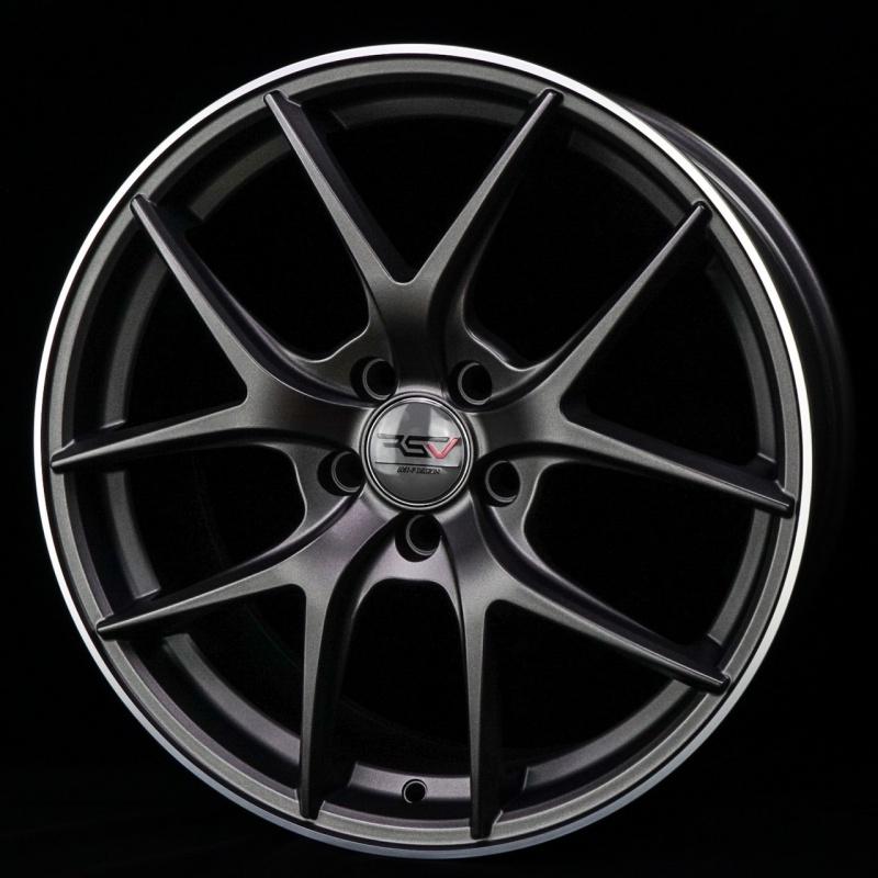 【頂尖】全新 SI鋁圈 CIR 18吋鋁圈 5X100/112/114/120 類BBS CIR 樣式 平光槍灰車邊-細節圖2