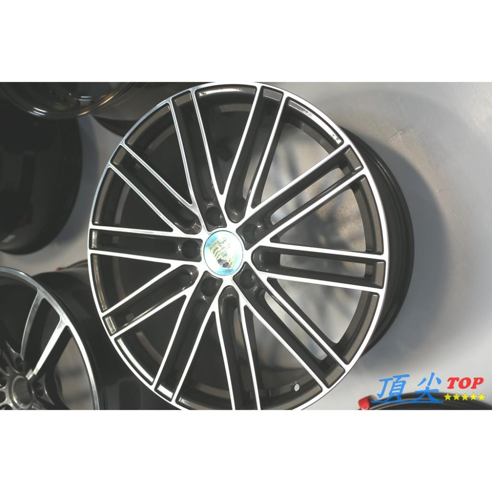 【頂尖】全新PORSCHE鋁圈 21吋 9.5+11J ET46+58 類保時捷 新Cayenn/Panamera-細節圖3