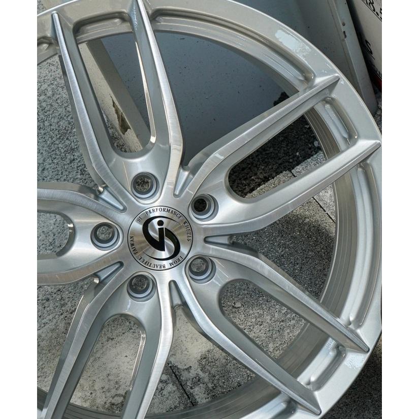 【頂尖】全新 SI鋁圈 RFF02 19吋 輕量化 旋壓製成鋁圈 5X108 亮黑/髮絲銀 福特/VOLVO 專用-細節圖2