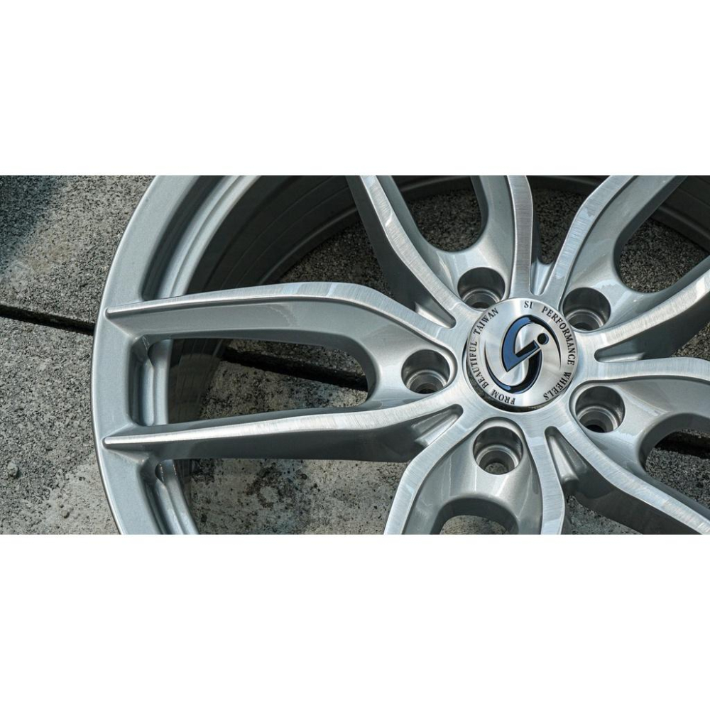 【頂尖】全新 SI鋁圈 RFF02 19吋 輕量化 旋壓製成鋁圈 5X108 亮黑/髮絲銀 福特/VOLVO 專用-細節圖4
