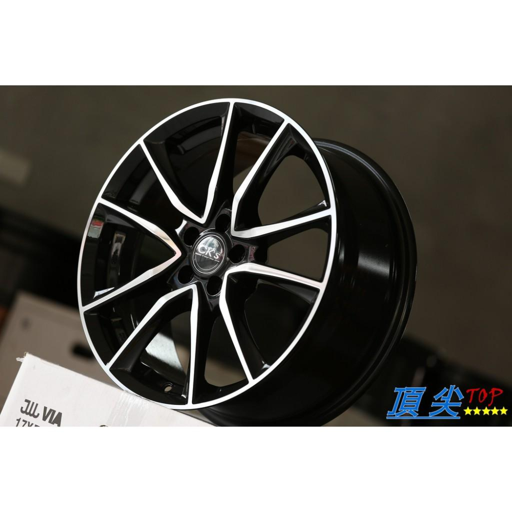 【頂尖】全新源勝發鋁圈 17吋 RH855 5X100 7.5J ET40 亮黑色車面 其他顏色 規格歡迎洽詢-細節圖2