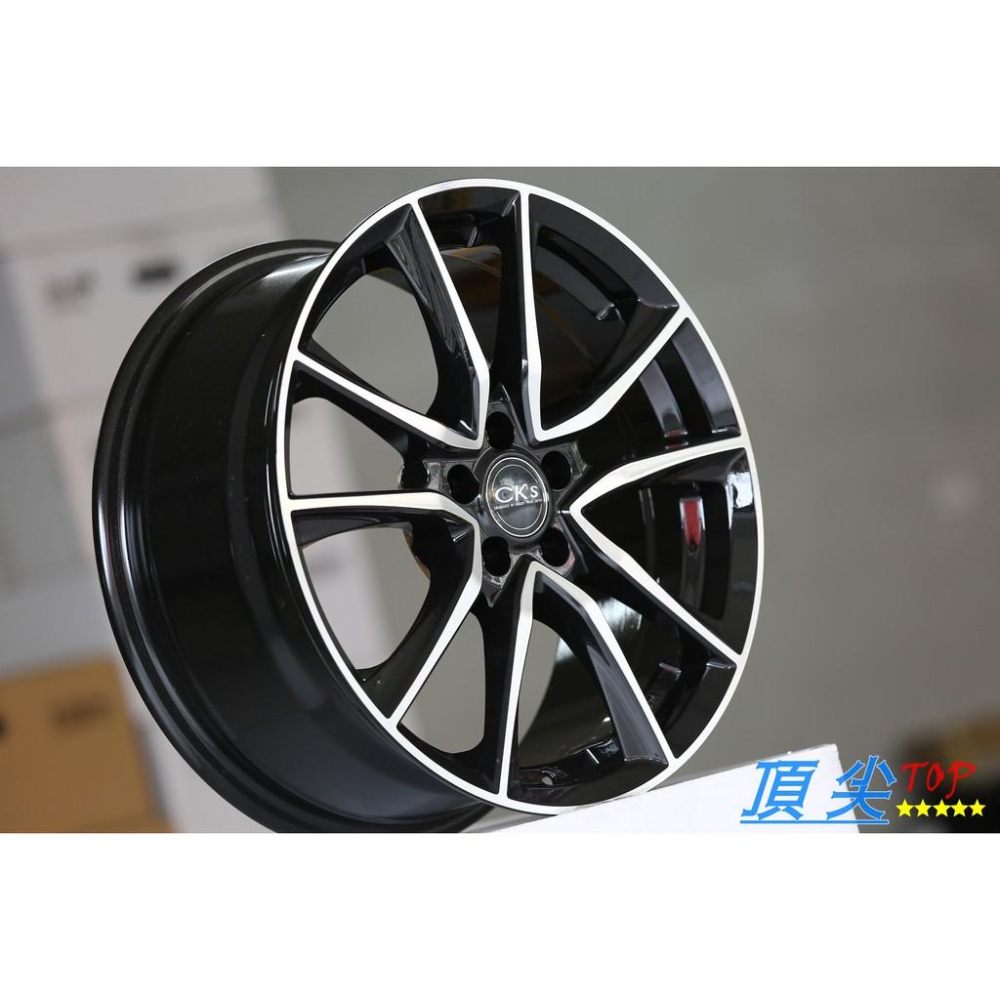 【頂尖】全新源勝發鋁圈 17吋 RH855 5X100 7.5J ET40 亮黑色車面 其他顏色 規格歡迎洽詢-細節圖3
