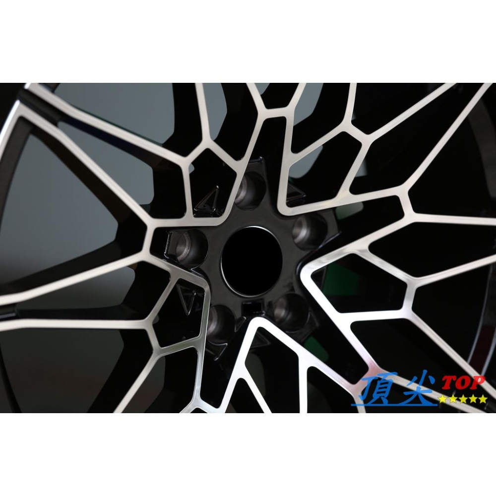 【頂尖】全新BMW G82 M4 式樣19吋前後配鋁圈 5X112 8.5 9.5J ET26 37 黑車面-細節圖2