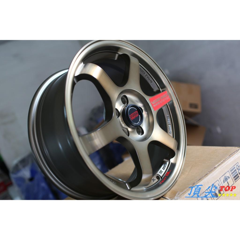 【頂尖】全新北德文鋁圈 1663 16吋 5X100 7.5J ET40 古銅金車面 分期零利率 歡迎洽詢-細節圖2