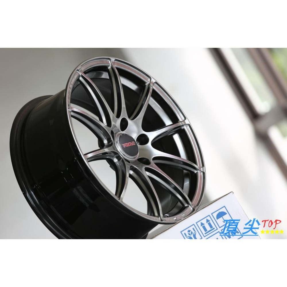 【頂尖】全新源勝發鋁圈 PWF520 17吋 5X114.3 7.5J ET35 鈦色 現貨在庫 類XXR527-細節圖2