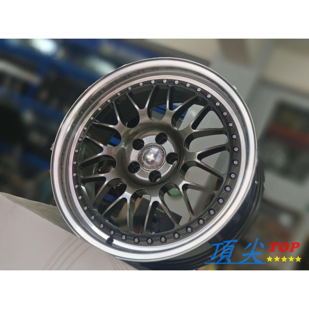 【頂尖】全新 18吋鋁圈 MJ-02 8J+9J 5X112/5X120 前後配 深唇鋁圈/海拉風鋁圈/網狀鋁圈-細節圖3