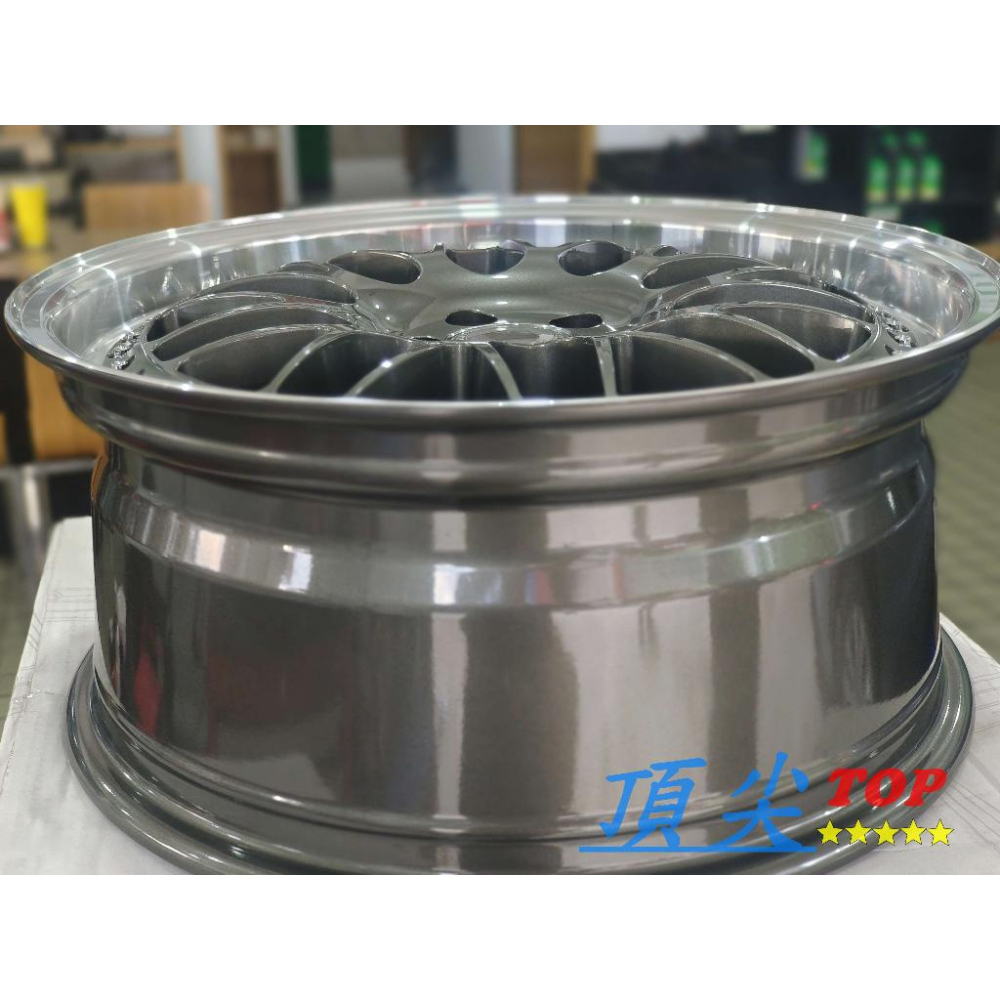 【頂尖】全新 18吋鋁圈 MJ-02 8J+9J 5X112/5X120 前後配 深唇鋁圈/海拉風鋁圈/網狀鋁圈-細節圖5