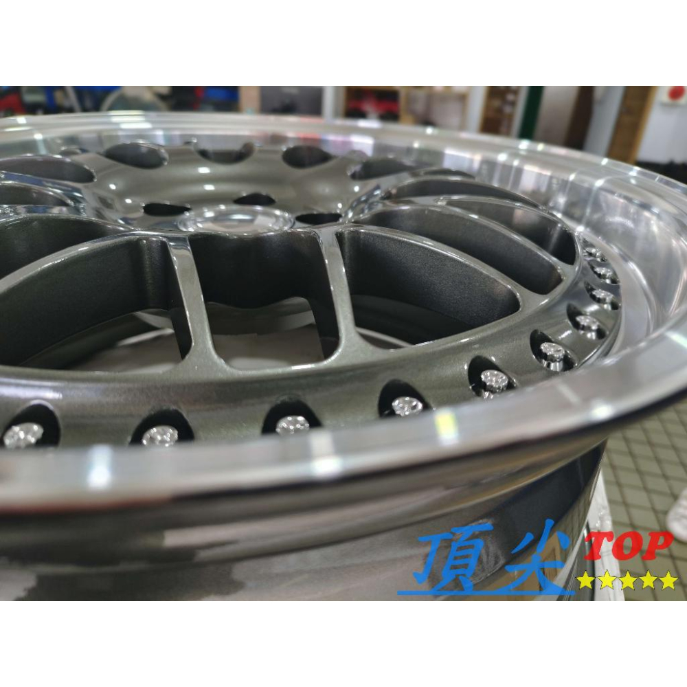 【頂尖】全新 18吋鋁圈 MJ-02 8J+9J 5X112/5X120 前後配 深唇鋁圈/海拉風鋁圈/網狀鋁圈-細節圖6