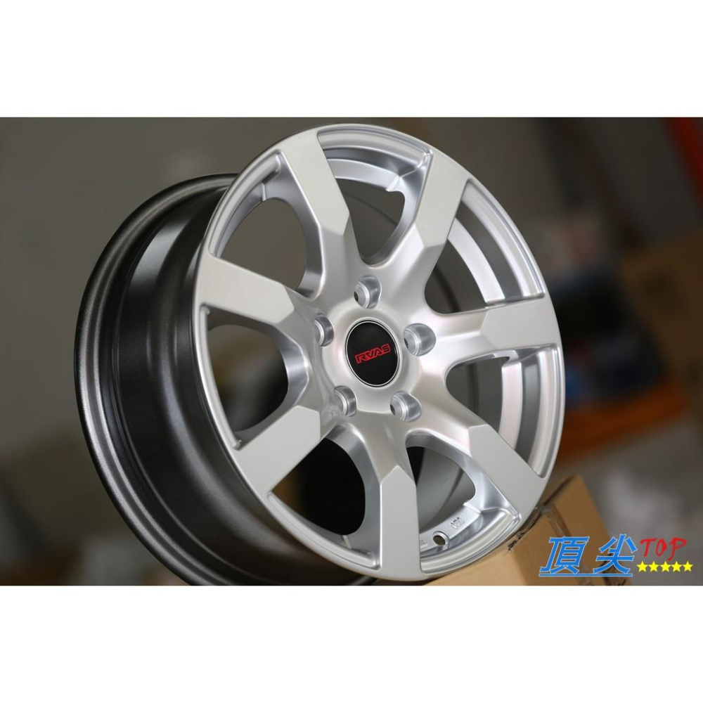 【頂尖】全新源勝發鋁圈 15吋 RH852 5X114.3 6.5J ET40 高亮銀 類GTR原廠框-細節圖3