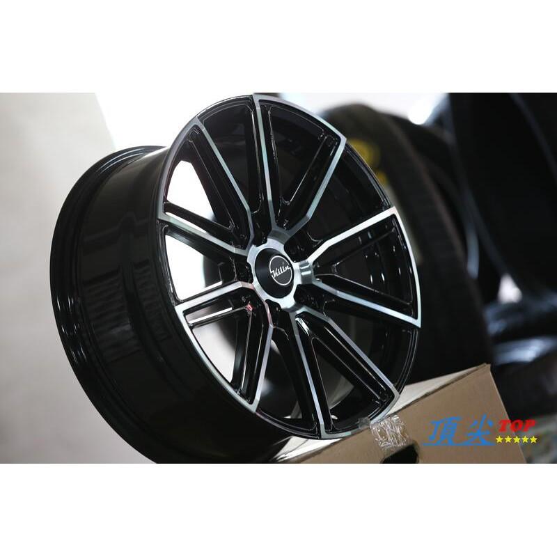 【頂尖】全新麒麟鋁圈 S514 17吋 5X114.3 ET40 7.5J 黑底銀車面 開現貨庫存中 各商品歡迎詢問-細節圖3