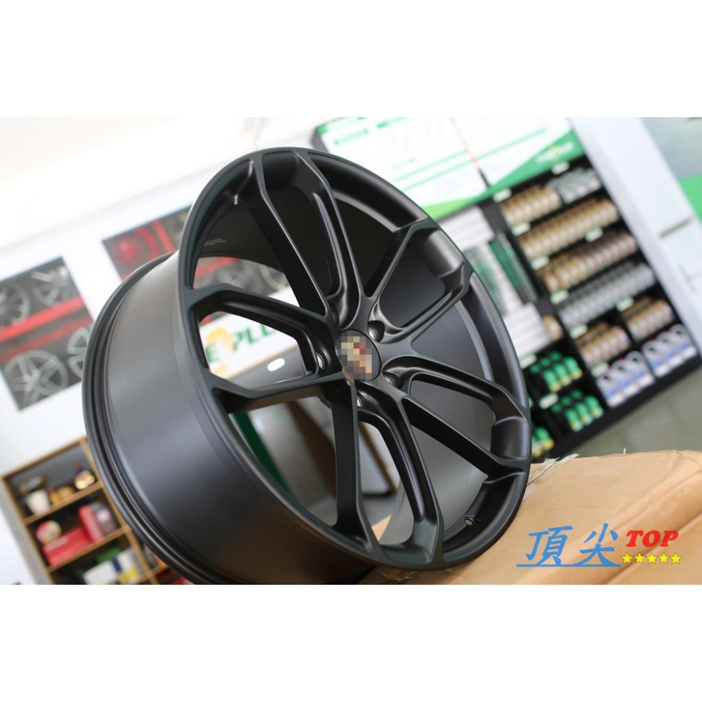 【頂尖】全新保時捷鍛造鋁圈 Porsche Cayenne Coupe/ E3 22 吋 原廠型 現貨供應 無需等待-細節圖3
