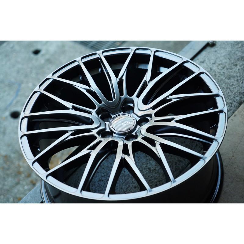 【頂尖】全新鋁圈 EP1177 類2X10BD 18吋旋壓輕量化5x100 108 114.3 112黑高亮-細節圖3