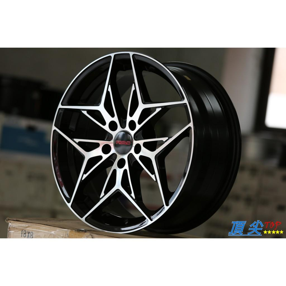 【頂尖】全新源勝發鋁圈 RH893 18吋 5X114.3 8J ET40 亮黑色車面 其他規格樣式歡迎洽詢-細節圖2