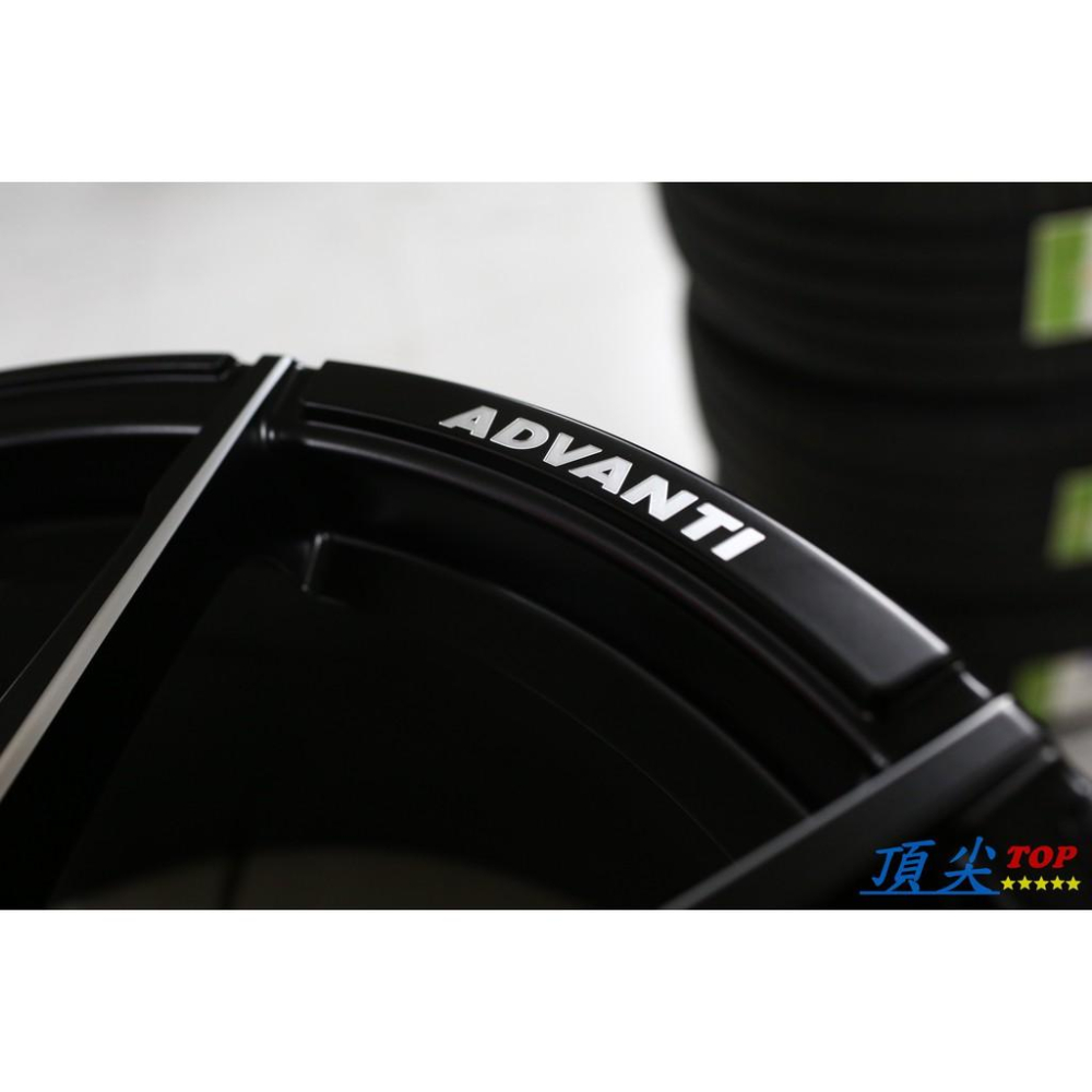 【頂尖】全新雅泛迪鋁圈 N986 20吋輕量化旋壓鋁圈 5X114.3 8.5J ET43 消光黑 骨架邊洗肋-細節圖5