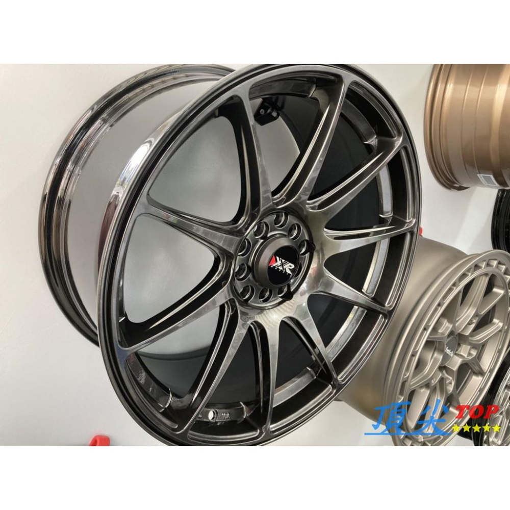 【頂尖】全新美國XXR 527 18吋鋁圈 5X100 114.3 8.5J ET42 鈦色 黑高亮-細節圖2