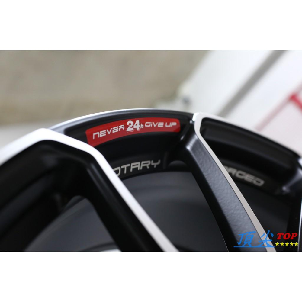 【頂尖】全新FACE WHEELS 臉圈 RF99 18吋旋壓鋁圈 5X112 8.5J ET43 消光黑車銀面-細節圖5