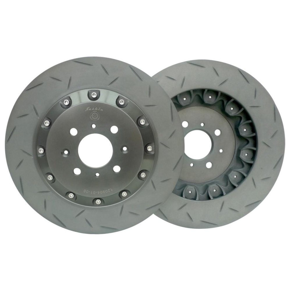 【頂尖】全新 世盟卡鉗 N5 六活塞 36/32/28mm+330~370畫線碟盤+運動版煞車皮+金屬油管 NASHIN-細節圖7