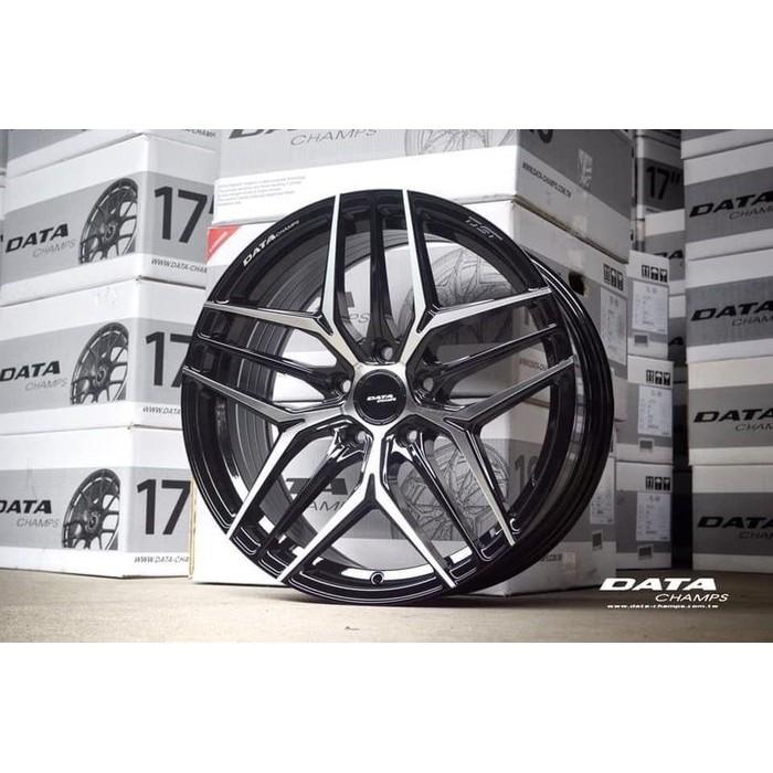 【頂尖】全新DATA 18吋旋壓鋁圈 FF09 5X100 108 114.3 8.5J 黑車面 黑透 古銅車面-細節圖2