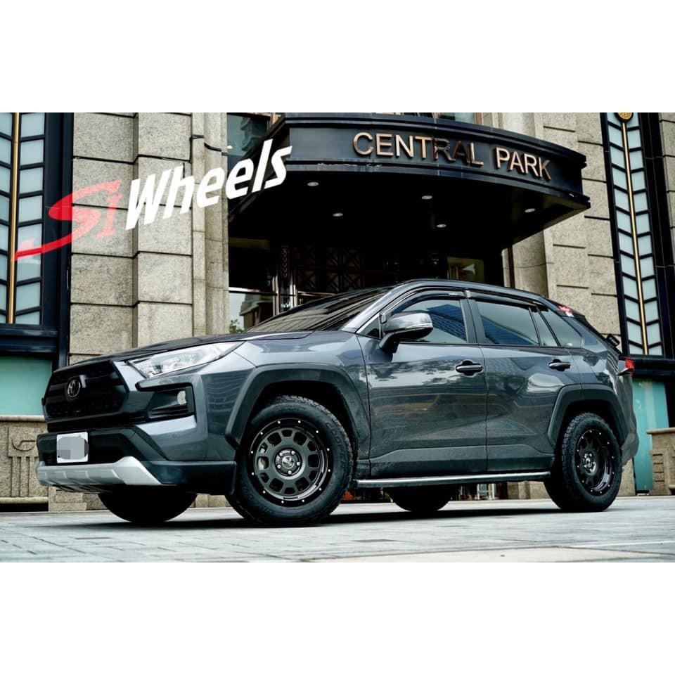 【頂尖】全新順謚17吋鋁圈 M1604B 5X114 127 139.7 6X139.7 8.5J 平光灰黑邊 越野風格-細節圖2