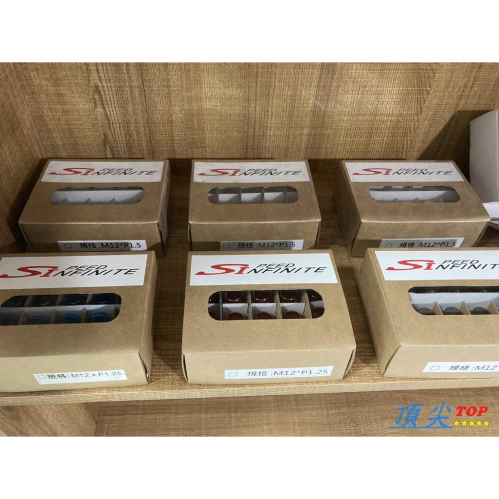 【頂尖】鋁圈專用 平頭膨脹螺帽 M12 1.25 1.5牙 外17MM 金色 紅色 藍色 黑色 紫色-細節圖3