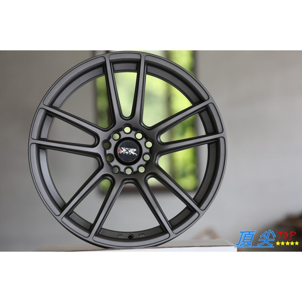 【頂尖】美國知名品牌XXR鋁圈 969 18吋 5X100 114.3 8.75J ET38 消光鐵灰 大內凹-細節圖2