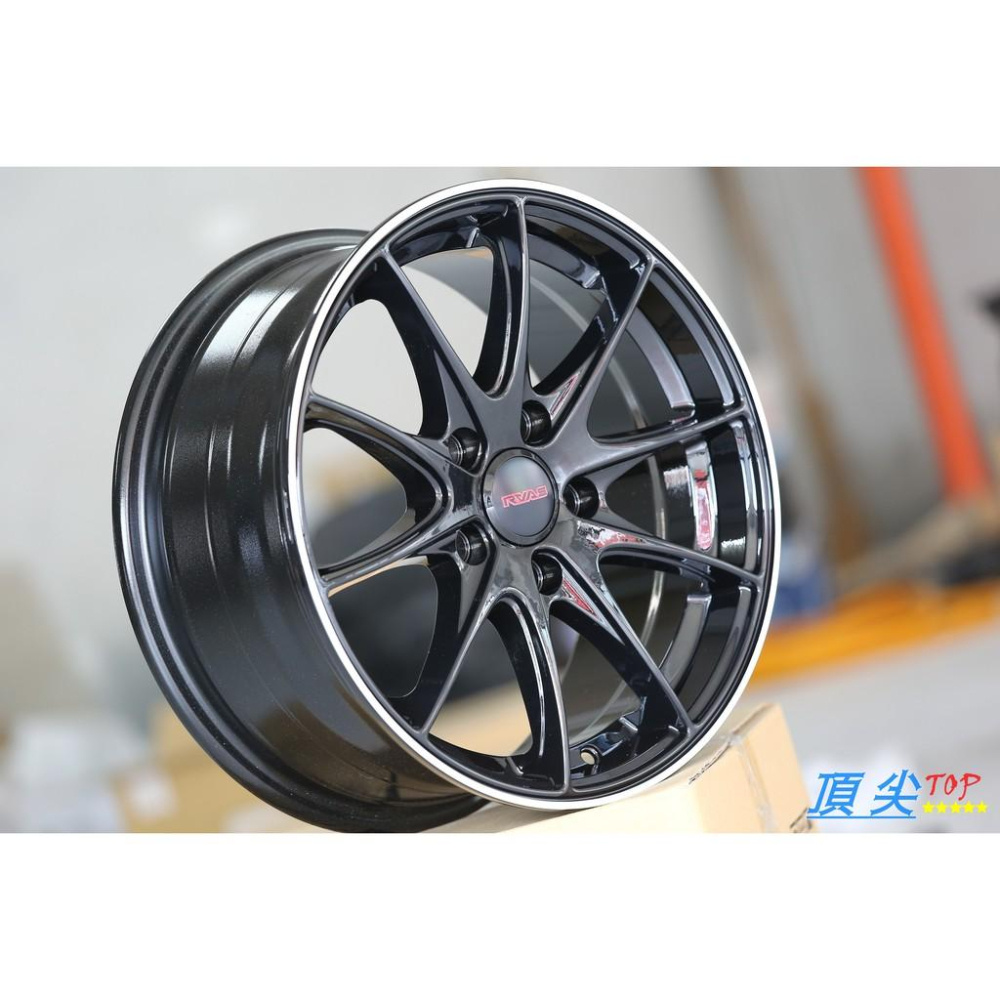 【頂尖】全新源勝發鋁圈 RH885 16吋 5X114.3 7J ET40 亮黑色車邊 現貨庫存中 各車系歡迎詢問-細節圖3