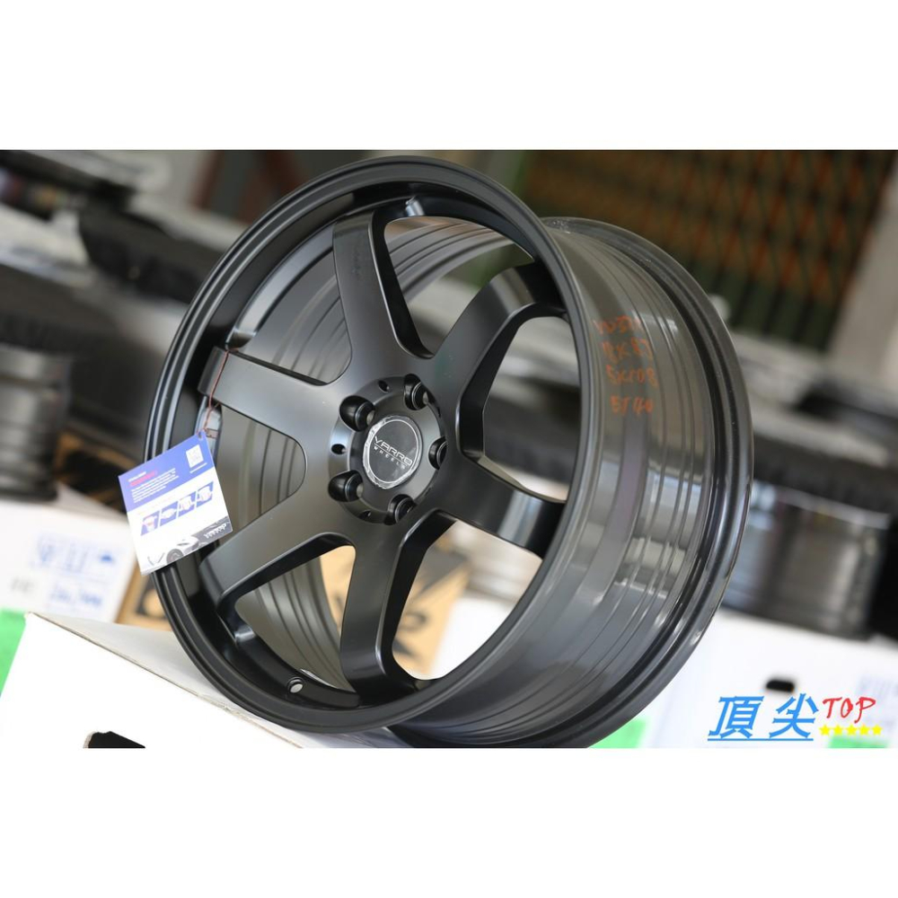 【頂尖】全新VARRO VD33X 18吋旋壓鋁圈 5X108 8J ET40 消光黑 美國品牌 VD33-細節圖2